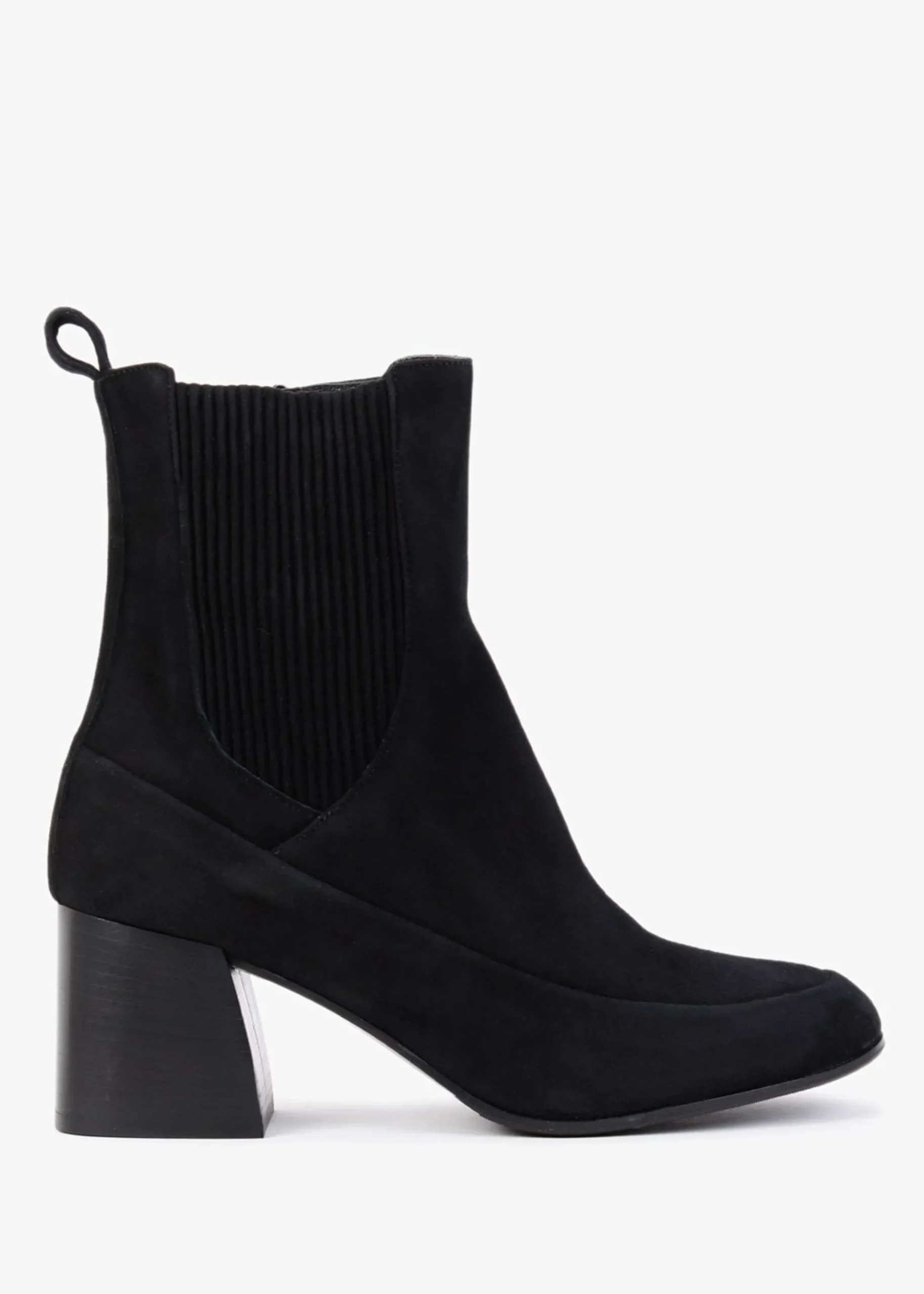 Nocky Black Suede Ankle Boots