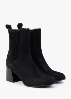 Nocky Black Suede Ankle Boots