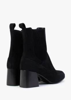 Nocky Black Suede Ankle Boots