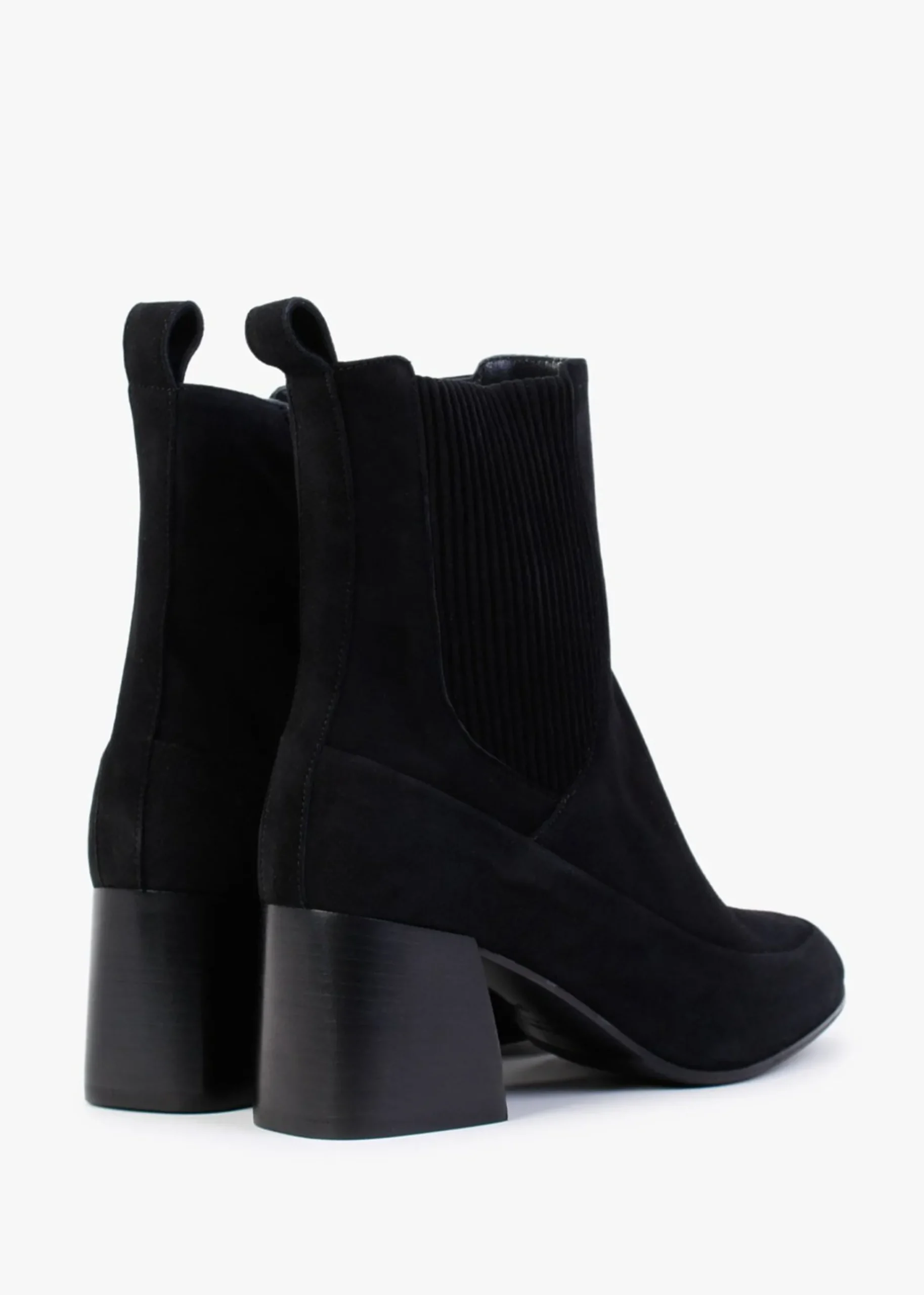 Nocky Black Suede Ankle Boots