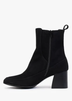 Nocky Black Suede Ankle Boots