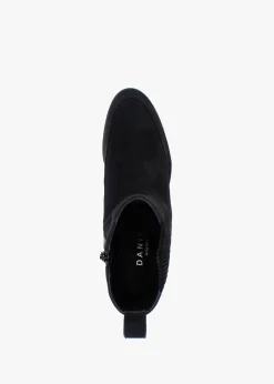 Nocky Black Suede Ankle Boots