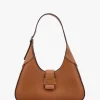 Nouveau Small Cavern Clay Leather Shoulder Bag