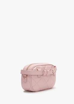 Ocarina Cipria Quilted Chain Strap Belt Bag