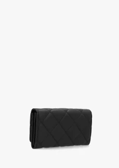 Ocarina Relove Recycle Quilted Nero Wallet