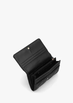 Ocarina Relove Recycle Quilted Nero Wallet