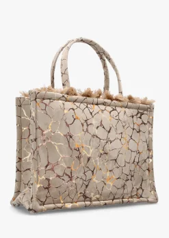 One-Of-A-Kind Ammoudi Large Multicoloured Tote Bag