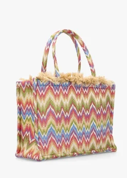 One-Of-A-Kind Cecilia Medium Multicoloured Tote Bag