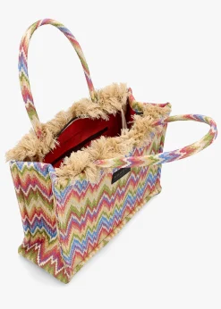One-Of-A-Kind Cecilia Medium Multicoloured Tote Bag