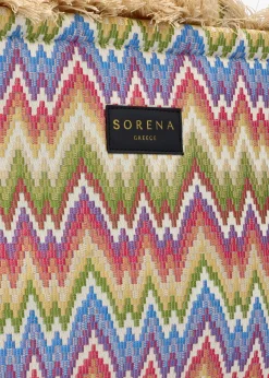 One-Of-A-Kind Cecilia Medium Multicoloured Tote Bag