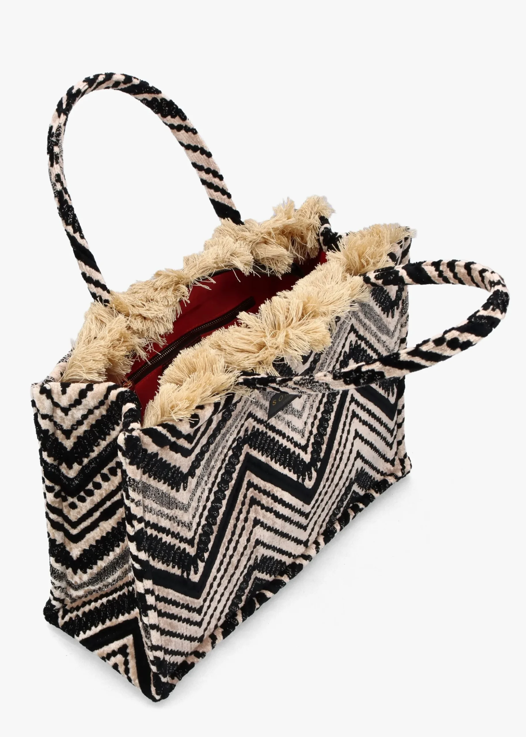 One-Of-A-Kind Koufonisi Large Multicoloured Tote Bag