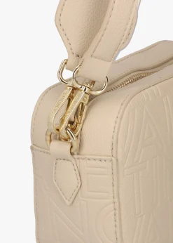 Pansy Ecru Logo Camera Bag