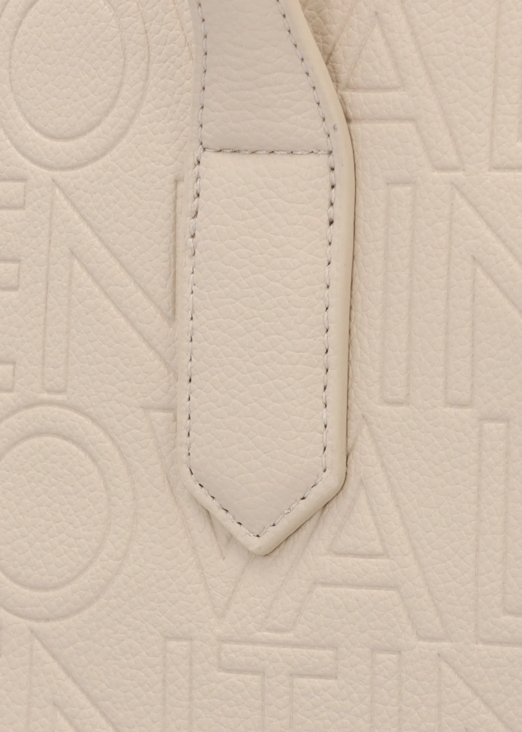 Pansy Ecru Logo Shopper Bag