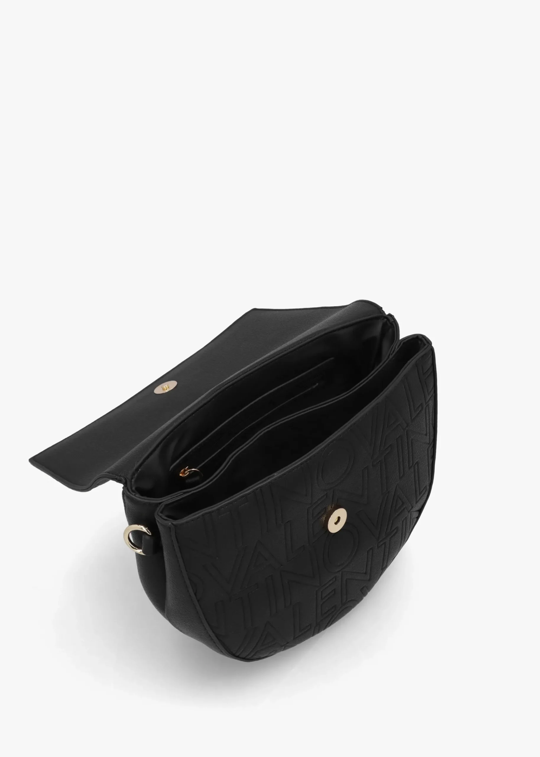 Pansy Logo Nero Satchel Bag