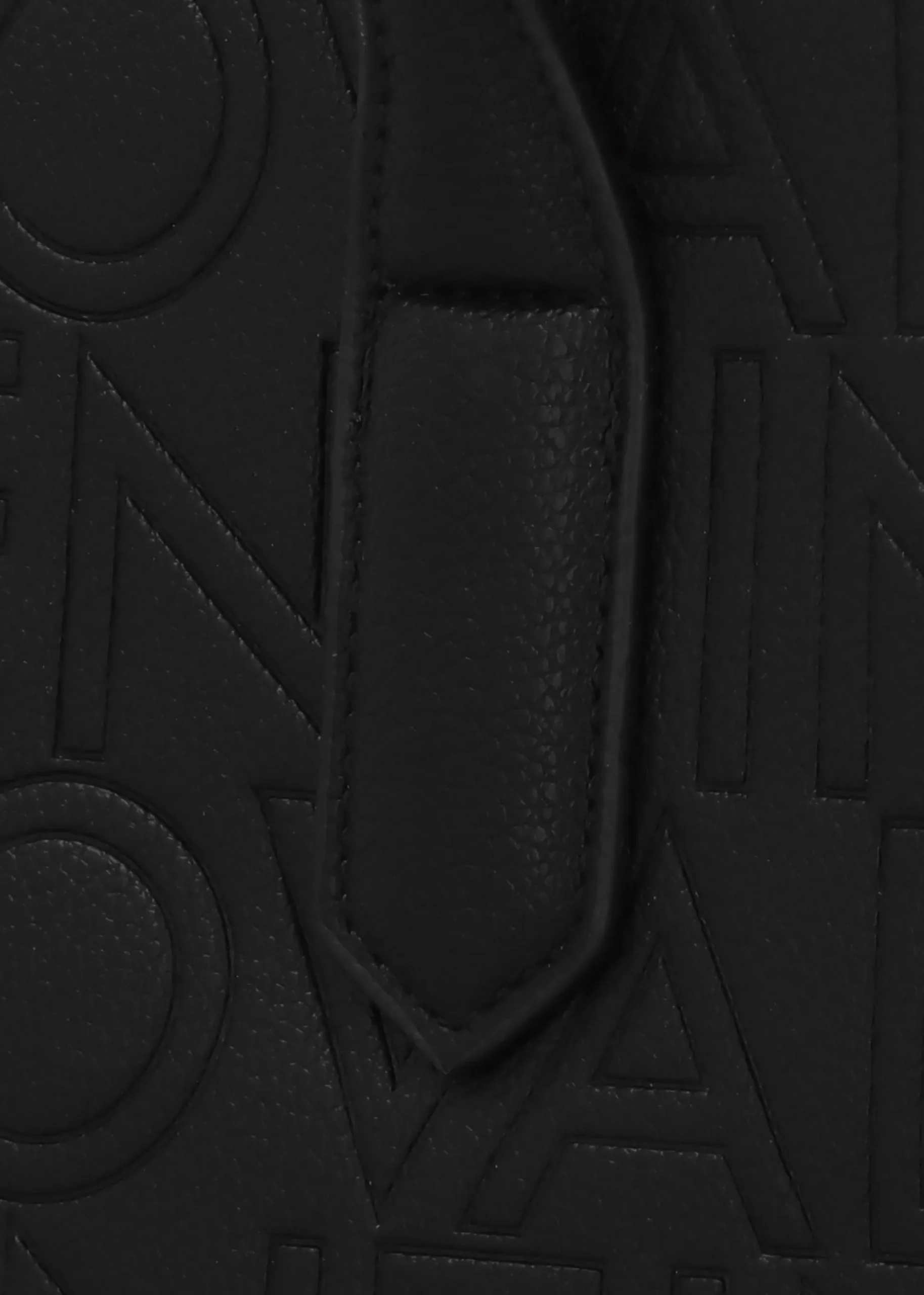 Pansy Nero Logo Shopper Bag