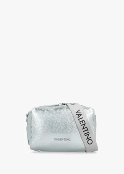 Pattie Haversack Pebbled Avion Metallizzato Cross-Body Bag