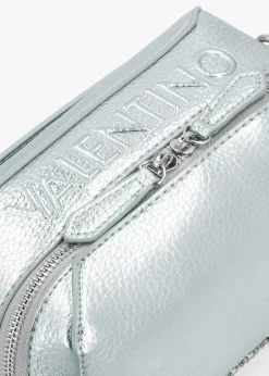 Pattie Haversack Pebbled Avion Metallizzato Cross-Body Bag