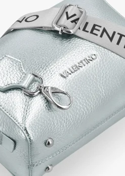 Pattie Haversack Pebbled Avion Metallizzato Cross-Body Bag