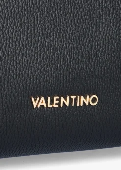 Pattie Haversack Pebbled Black Cross-Body Bag