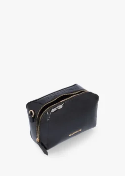 Pattie Patent Nero Camera Bag