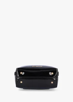 Pattie Patent Nero Camera Bag