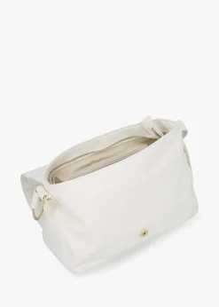 Peonies Bianco Shoulder Bag