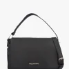 Peonies Nero Shoulder Bag