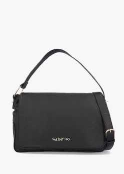 Peonies Nero Shoulder Bag