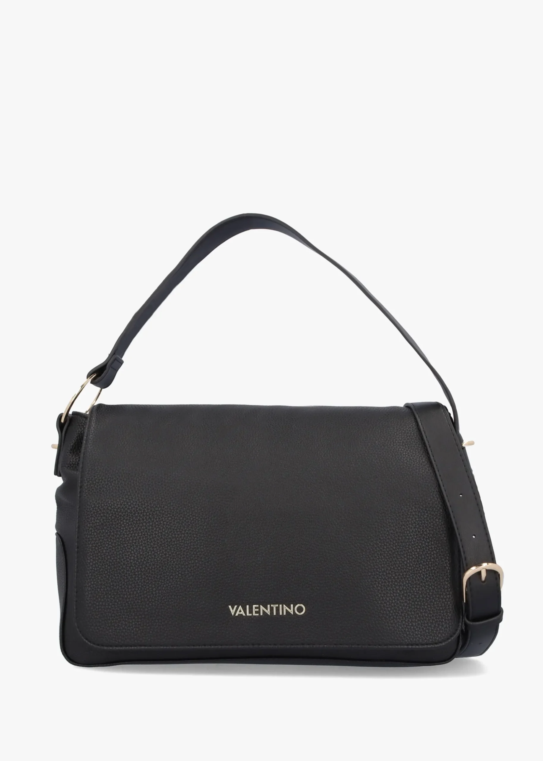 Peonies Nero Shoulder Bag