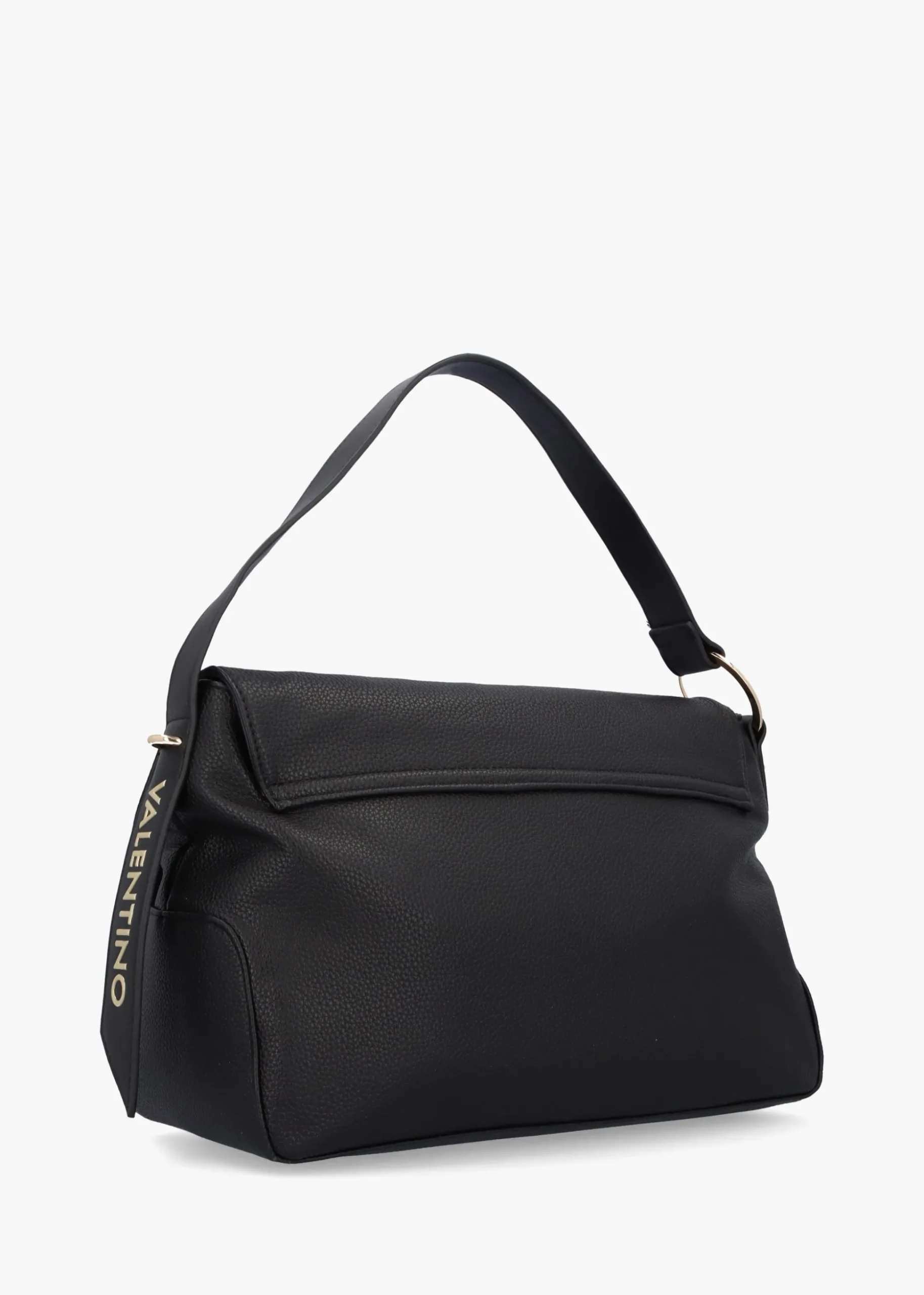 Peonies Nero Shoulder Bag