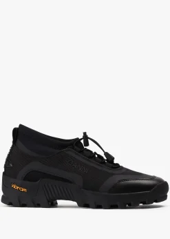 Performance Black Neoprene Trainers