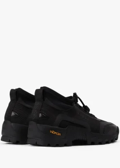 Performance Black Neoprene Trainers