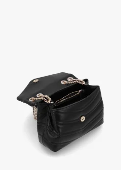 Privilege Flap Nero Shoulder Bag