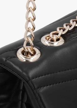Privilege Flap Nero Shoulder Bag
