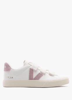 Recife Logo Chromefree Leather Extra White Babe Trainers