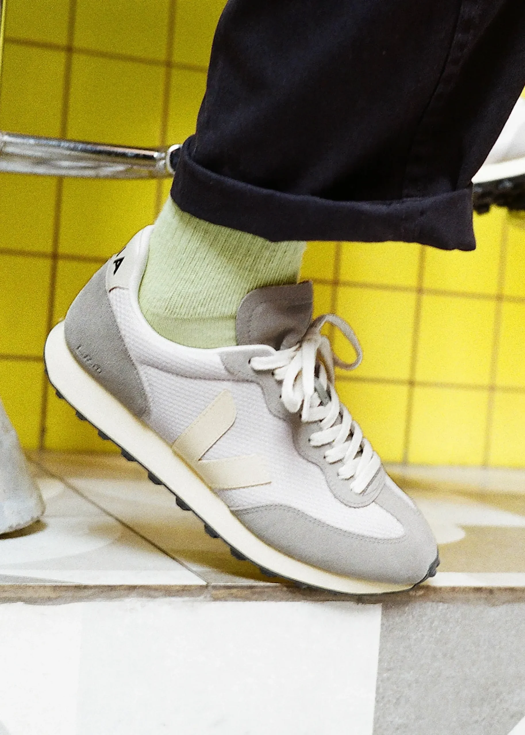 Rio Branco Alveomesh Light Grey Pierre Trainers