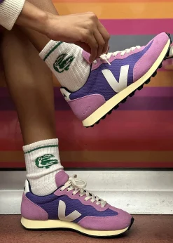 Rio Branco Alveomesh Purple White Trainers