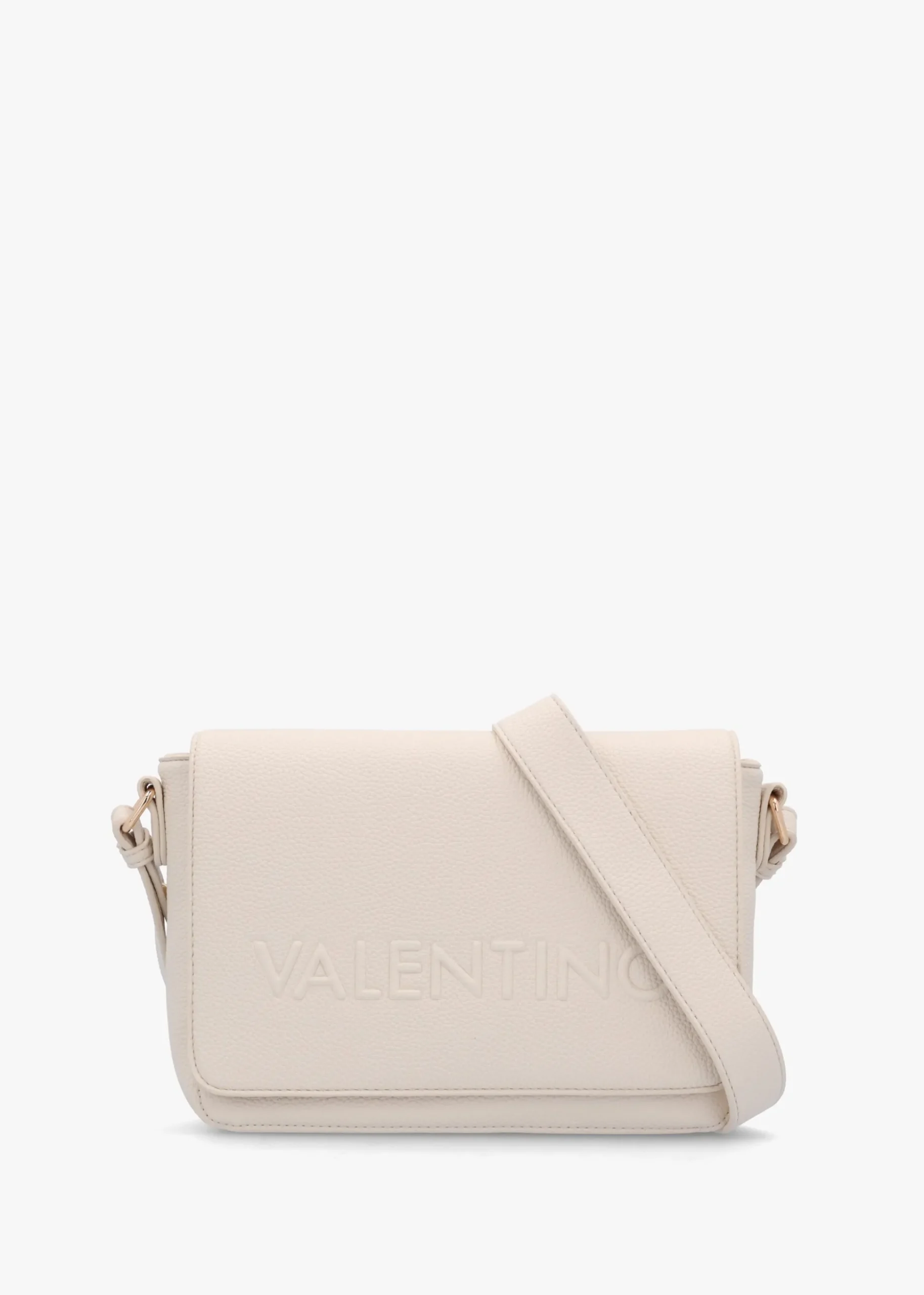 Rised Ecru Cross-Body Bag