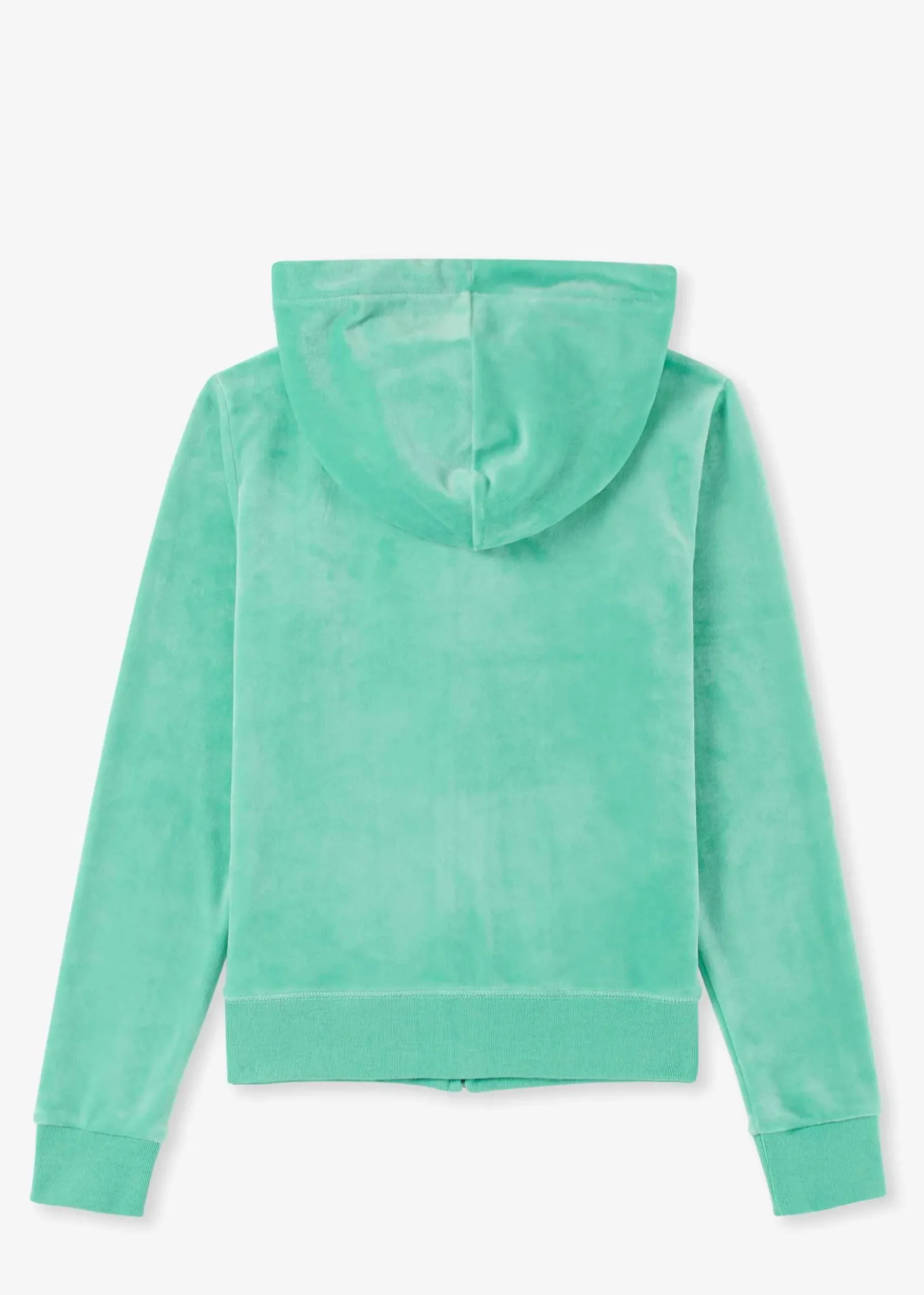 Robertson Marine Green Velour Zip Hoodie