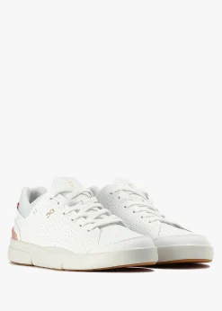 Roger Centre Court White Woodrose Trainers