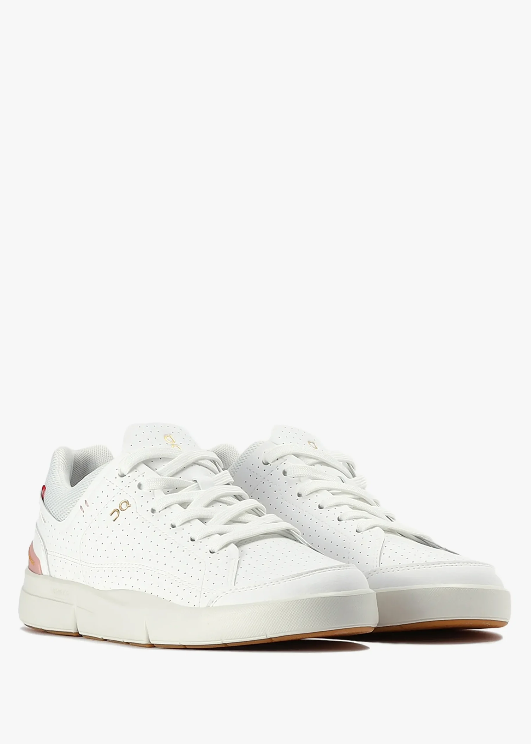Roger Centre Court White Woodrose Trainers