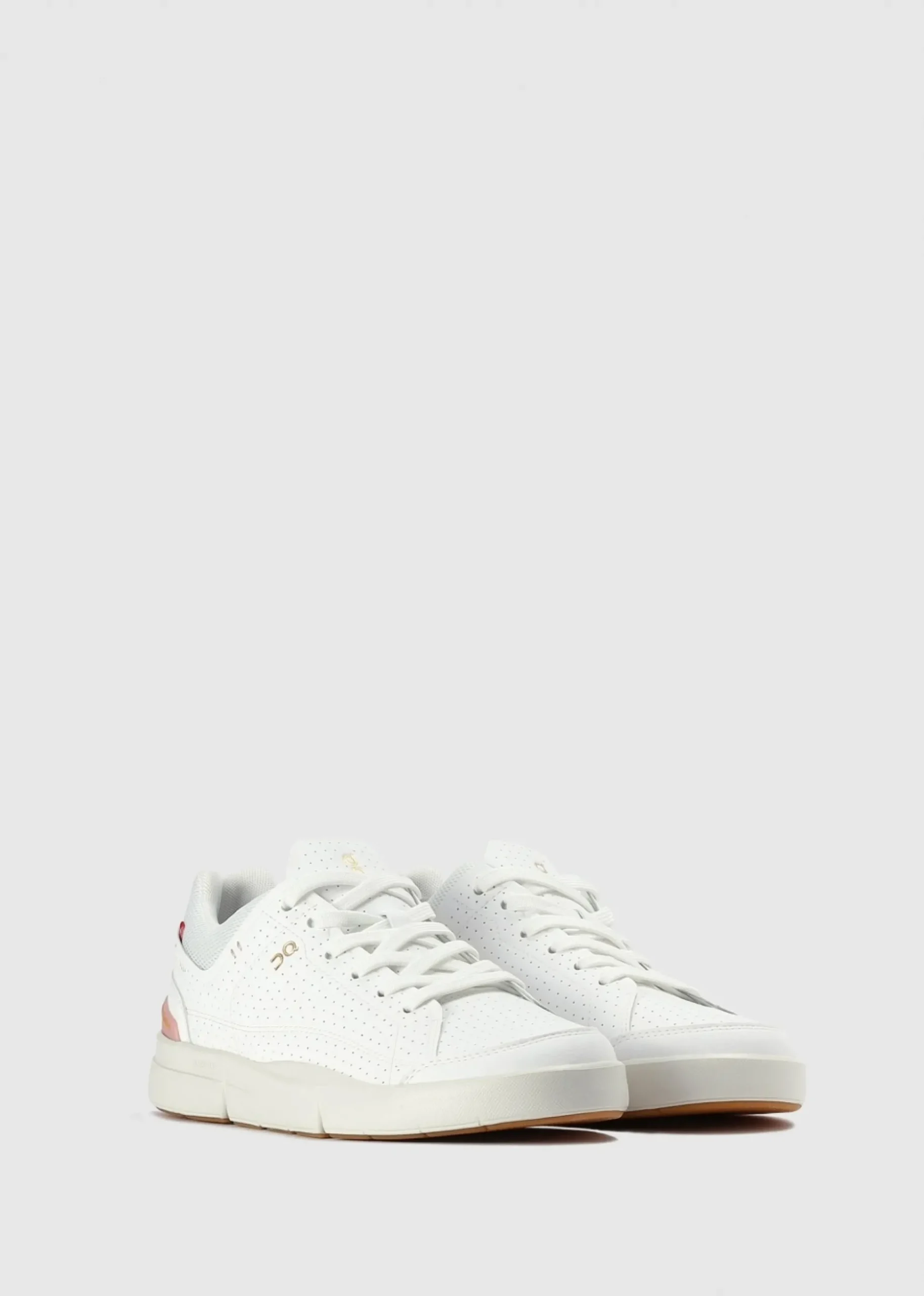 Roger Centre Court White Woodrose Trainers