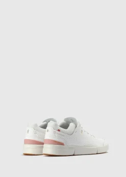 Roger Centre Court White Woodrose Trainers