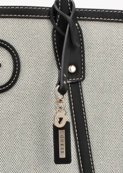 Sebina Natural Black Tote Bag