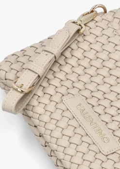 Shantel Woven Ecru Shoulder Bag