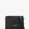 Shantel Woven Nero Shoulder Bag
