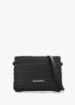 Shantel Woven Nero Shoulder Bag