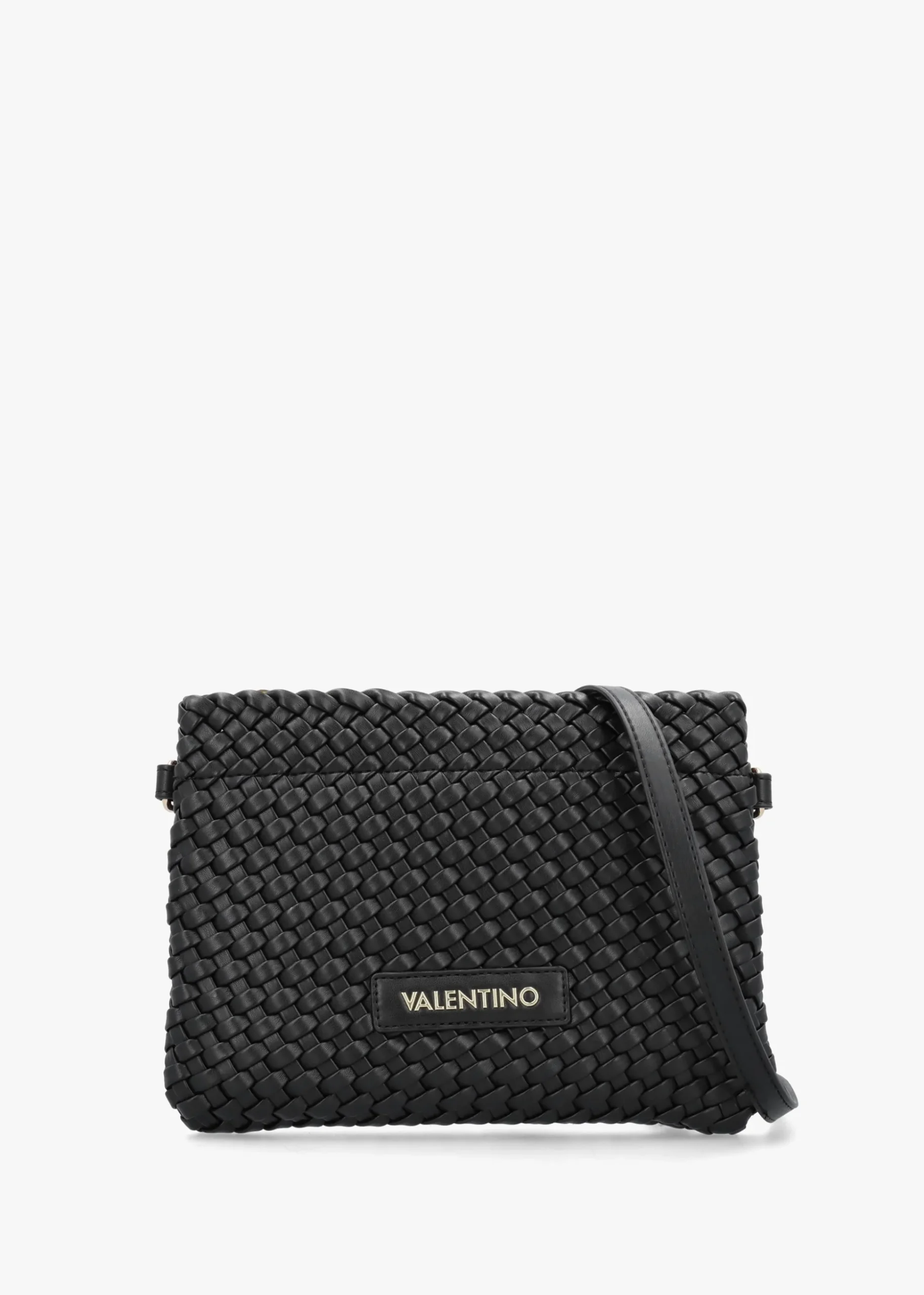 Shantel Woven Nero Shoulder Bag