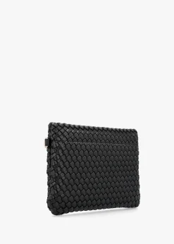 Shantel Woven Nero Shoulder Bag