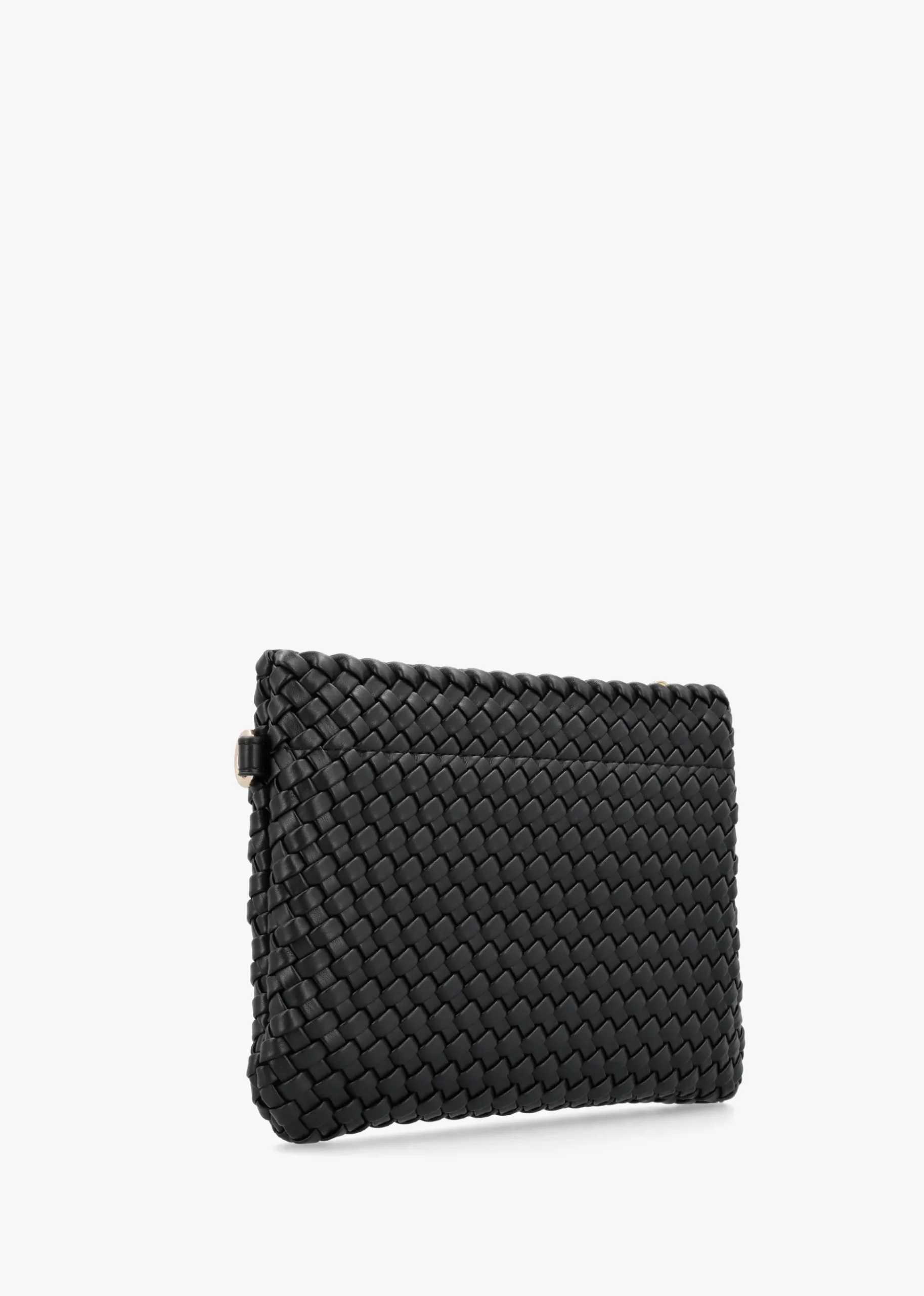 Shantel Woven Nero Shoulder Bag